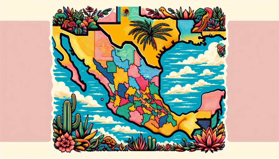 ¿Cuál es el estado más alejado del mar en México?