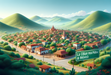 ¿Cuál es la ciudad menos poblada de México?