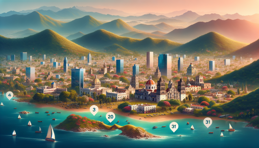 ¿Cuántas ciudades hay en el país de México?