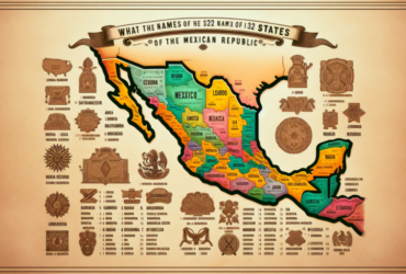 ¿Cómo se llaman los 32 estados que tiene la República Mexicana?