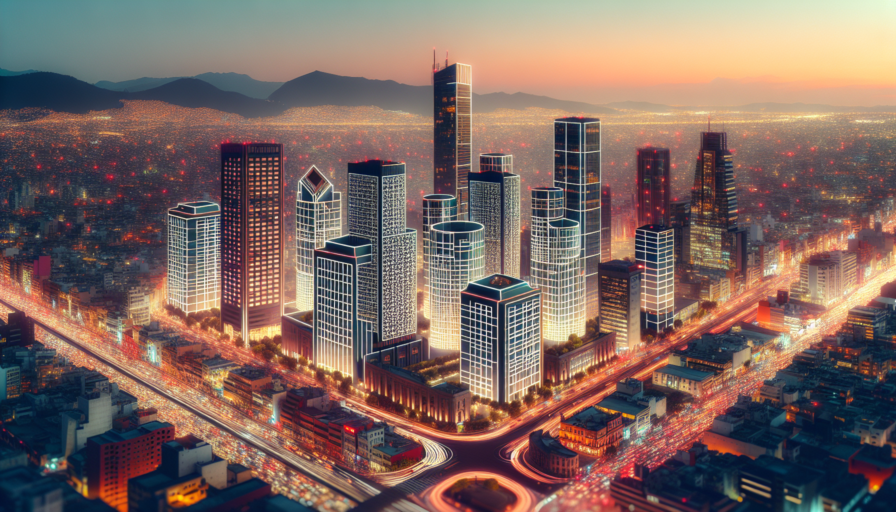 ¿Cuáles son las ciudades más urbanizadas de México?