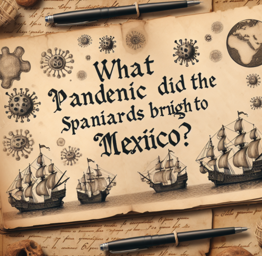 ¿Qué pandemia trajeron los españoles a México?
