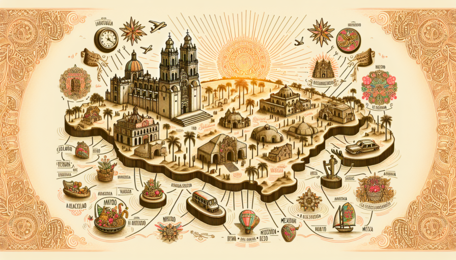 ¿Cómo se llaman los 10 lugares más turísticos de México?