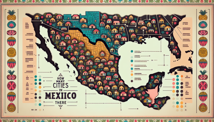 ¿Cuántas ciudades hay México?